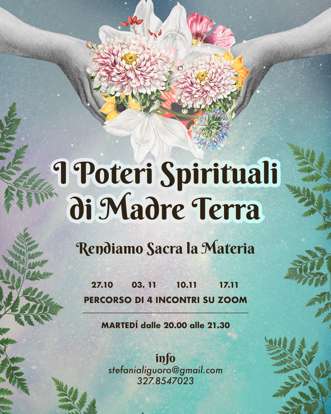 Il 27 ottobre parte il nuovo viaggio “I Poteri Spirituali di Madre Terra” 🗓